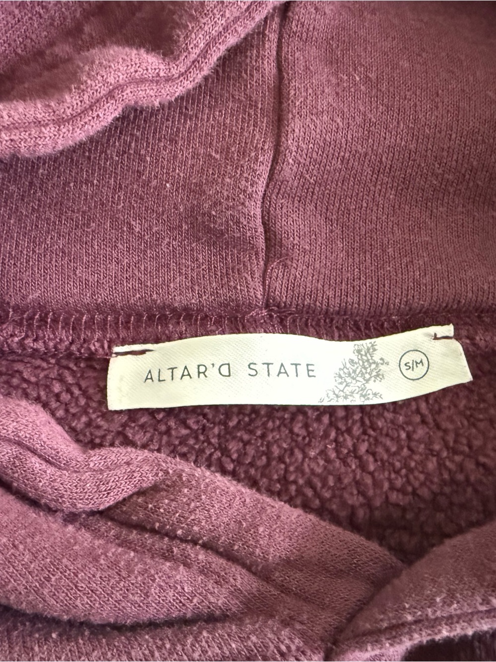 Nashville Graphic Hoodie Sweatshirt Pullover oversized Altar’D State size s/m - Picture 3 of 3